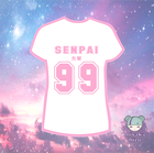 koszulka SENPAI 先輩 róż (1)